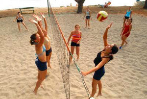 Женский пляжный волейбол